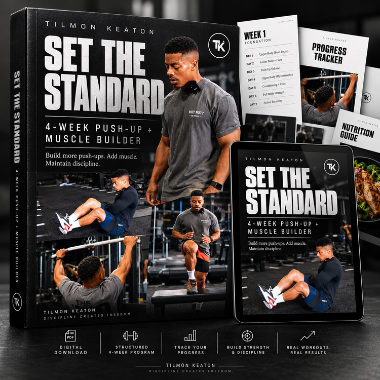 Set the Standard: 4-Week Push-Up + Muscle Builder