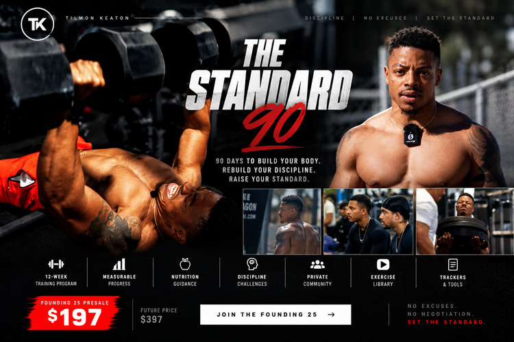 The Standard 12 Week Program | PRESALE | LAUNCH November 15